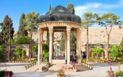 مراسم سی امین یادروز حافط در شیراز برگزار شد