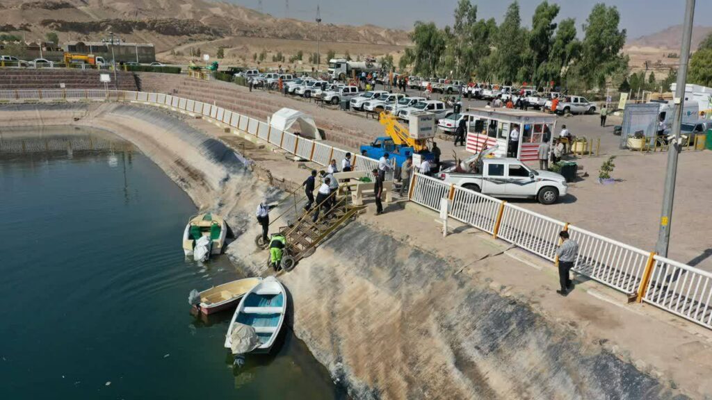 رزمایش بزرگ کنترل آب‌گرفتگی و سیلاب شهری در قم برگزار شد