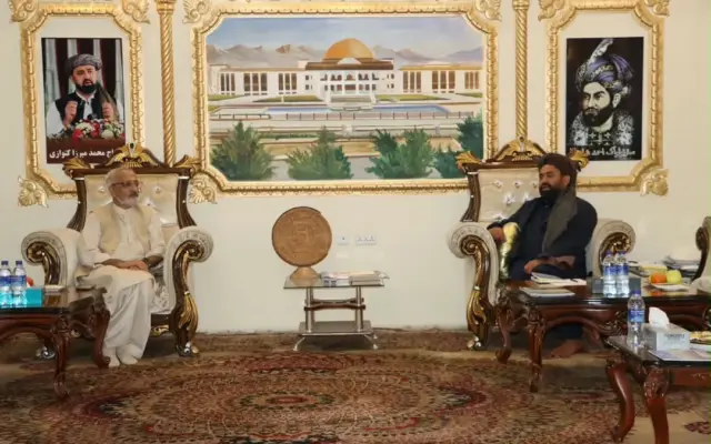 دیدار مدیر روابط عمومی منطقه آزاد چابهار با رئیس کتوازی گروپ افغانستان؛ بررسی فرصت‌های سرمایه‌گذاری