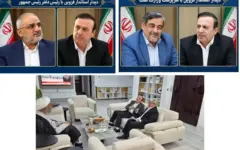 چهار دیدار مهم استاندار قزوین در دوشنبه های پایتخت
