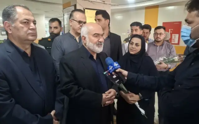 بازدید استاندار خوزستان از بیمارستان کودکان ابوذر اهواز / موالی زاده از تلاش‌های پرستاران قدردانی به عمل آوررد