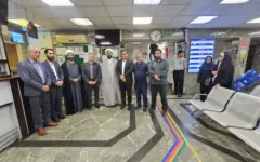 تجلیل شورای فرهنگی خیابان طالقانی از پرستاران بیمارستان کودکان تهران