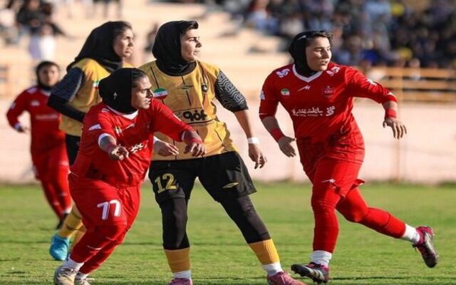 پرسپولیس در لیگ زنان صدرنشین است
