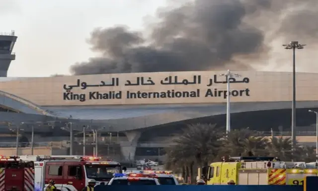 حمله یمن فرودگاه ریاض را تخلیه کرد