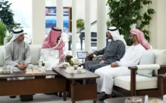 وزیر دفاع عربستان با رئیس امارات دیدار کرد؛ تأکید بر تقویت همکاری‌ها