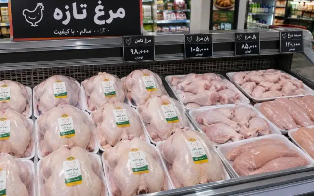 قیمت مرغ امروز دوشنبه 27 مهر 1405