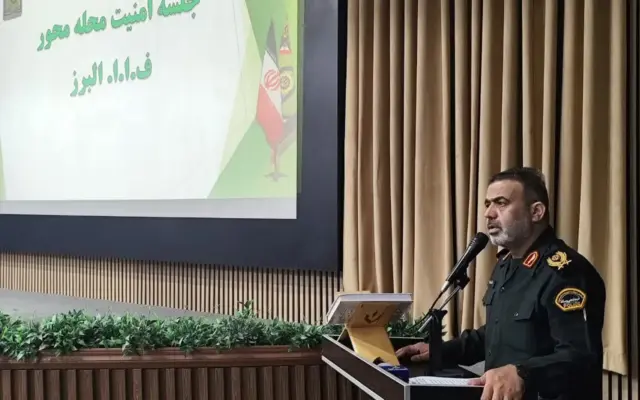 دیدار سردار القاصیمهر با معتمدین محلات استان البرز