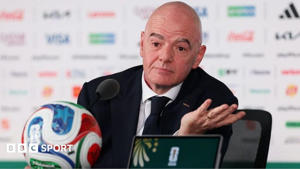 Infantino apologises to Fifa Council - but told he is still not fit to lead