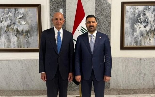 دیدار الزیدی با باراک/ پشت پرده نقش فرستاده ترامپ در فساد پروژه نفتی خط لوله جایگزین هرمز