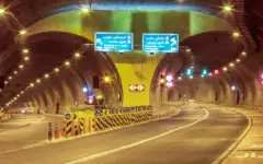 انسداد شبانه هر دو مسیر تونل نیایش برای تعمیر و نگهداری تجهیزات