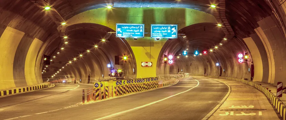 انسداد شبانه هر دو مسیر تونل نیایش برای تعمیر و نگهداری تجهیزات