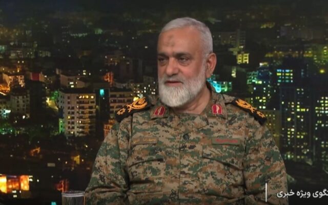 پیش بینی سردار نقدی از احتمال وقوع جنگ با آمریکا / نامه سپاه پاسداران به مردم آمریکا در حقیقت نامه مردم است
