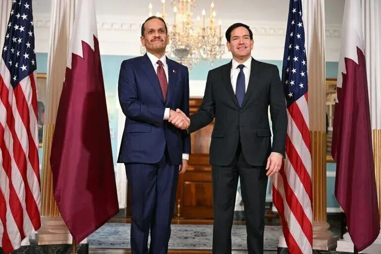تماس مهم وزیر خارجه آمریکا با نخست‌وزیر قطر؛ محور گفت‌وگوها چه بود؟