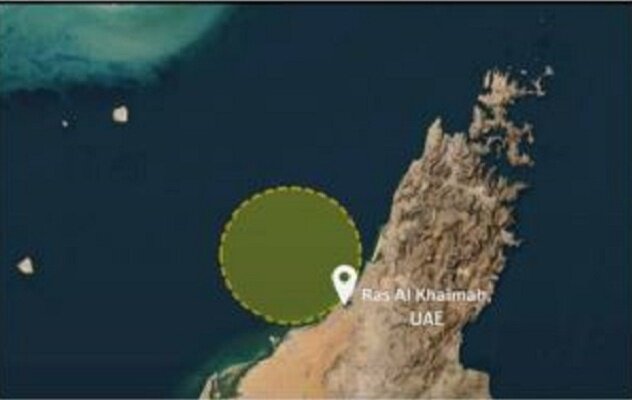 چند کشتی در سواحل امارات پیام ترک محل را دریافت کردند