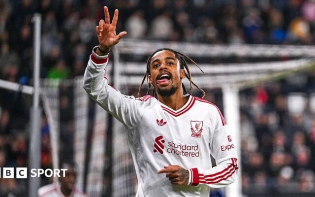 On night of mayhem for Liverpool, Barcola arrives in style