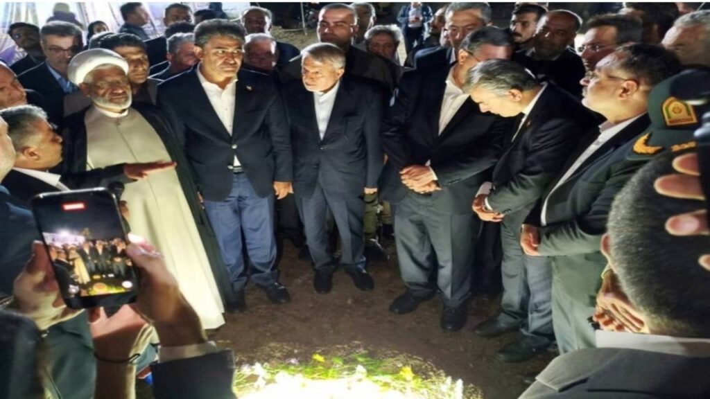 خیز خوی برای جذب گردشگر؛ کلنگ هتل ۴ ستاره اورین بام سپهر با حضور وزیر میراث‌فرهنگی به زمین خورد