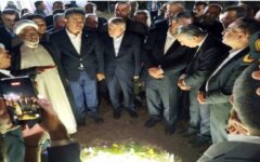 خیز خوی برای جذب گردشگر؛ کلنگ هتل ۴ ستاره اورین بام سپهر با حضور وزیر میراث‌فرهنگی به زمین خورد