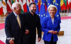 Zelensky rallies EU support as Trump says Ukraine leader 'more difficult to deal with than Putin'