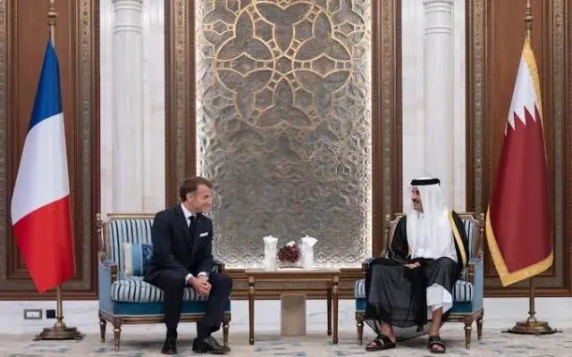 انتشار بیانیه مشترک فرانسه و قطر علیه ایران