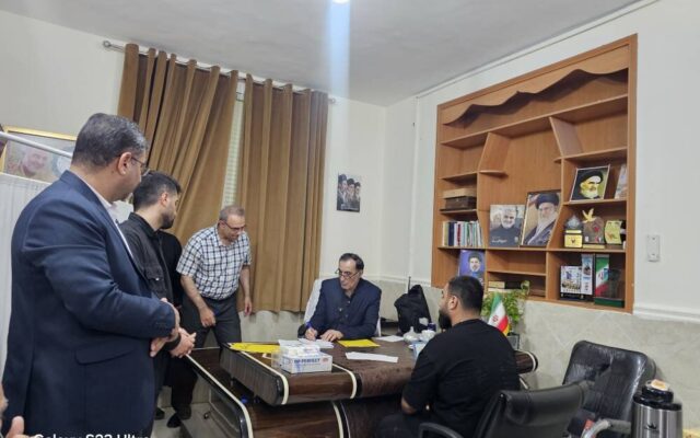 برگزاری دوره دوم کمیسیون پزشکی برای مجروحان جنگ تحمیلی رمضان در شهرستان لامرد