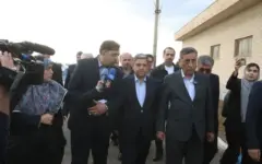 بازدید معاون اجرایی رئیس‌جمهور از پروژه‌های فاضلاب، بیمارستان نجف‌زاده و تالار فرهنگ و هنر اردبیل