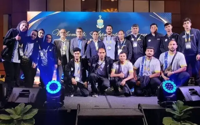 نایب قهرمانی تیم دوومیدانی ناشنوایان ایران در آسیا