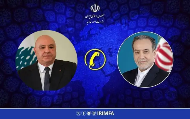 رایزنی عراقچی و رئیس‌جمهور لبنان درباره ضرورت حل بحران‌های منطقه