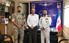 نشست مشترک نیروی دریایی ارتش و معاونت امور جوانان گلستان