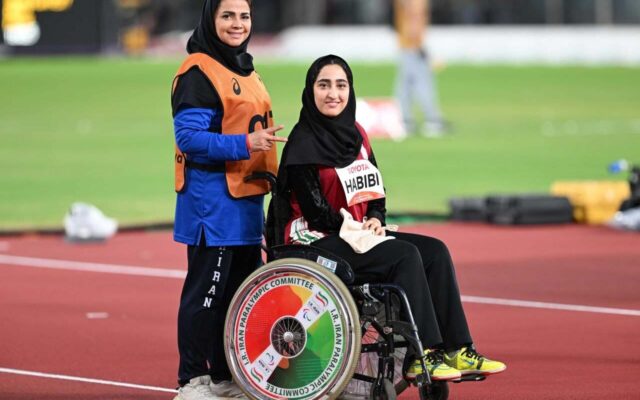 حبیبی و سهرابی تبار به مدال نقره و برنز پارادوومیدانی رسیدند