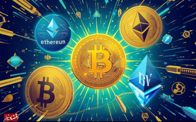 قیمت بیتکوین و اتریوم امروز دوشنبه ۱۳ مهر ۱۴۰۵/ افزایش قیمت بیتکوین