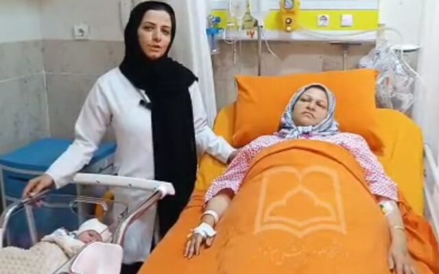 زایمان مادر سبزواری که از بارداری خود بی‌خبر بود