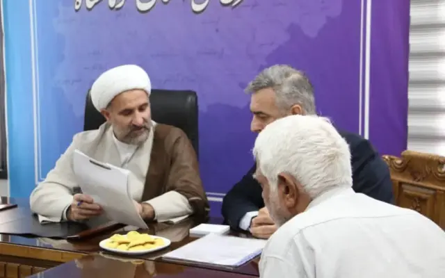 ملاقات چهره‌به‌چهره رئیس کل دادگستری استان کرمانشاه با ۱۱۶ نفر از مراجعان