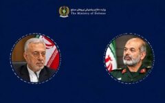 دیدار وزیر پیشنهادی وزارت دفاع با فرمانده کل سپاه