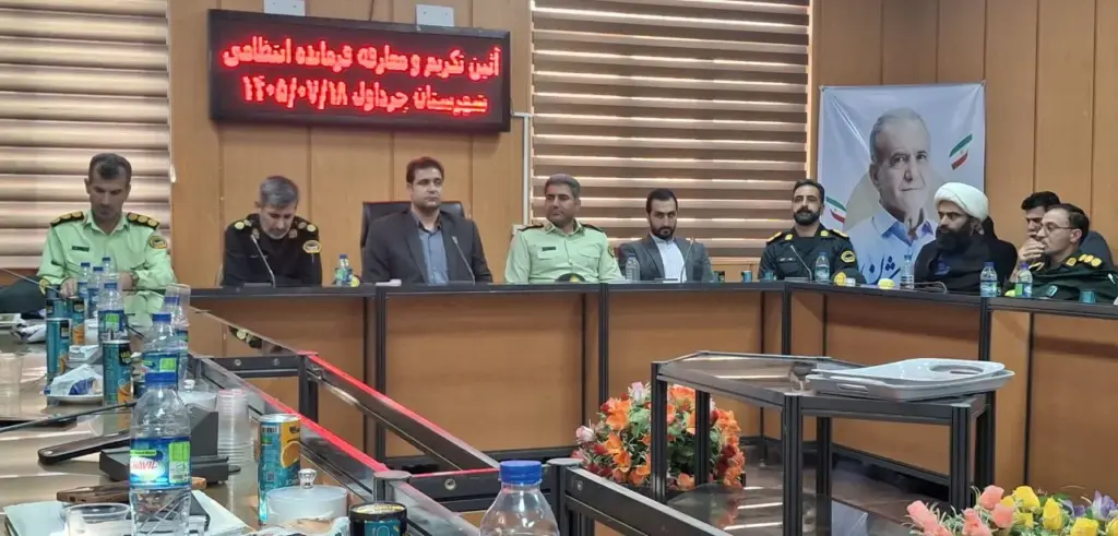 فرمانده جدید انتظامی چرداول معرفی شد