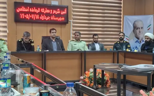 فرمانده جدید انتظامی چرداول معرفی شد