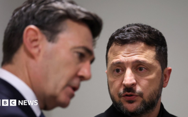 Zelensky and Burnham to meet in Downing Street
