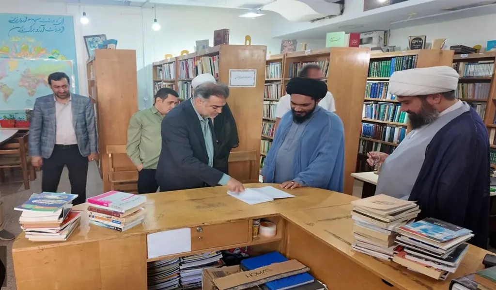 بازدید مدیر حوزه علمیه شهرستان چهارباغ از ندامتگاه مرکزی کرج
