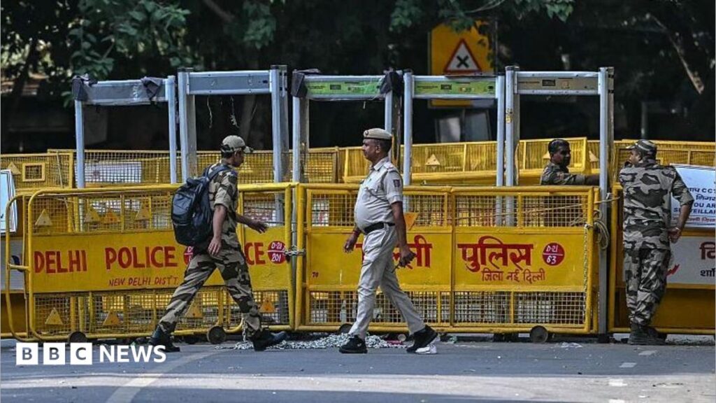 Thousands of security personnel deployed as Delhi braces for cockroach protest