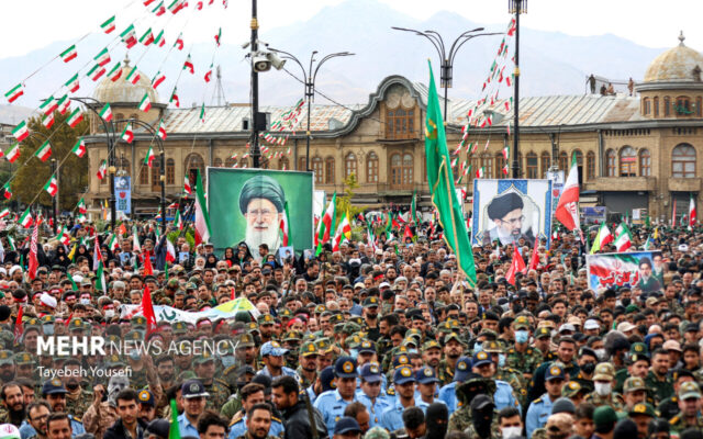 طنین غیرت در همدان؛ سوز پاییزی مغلوب اراده «جانفدایان» همدانی شد
