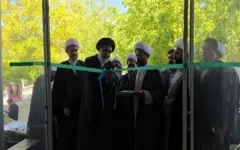 تصاویر| افتتاح ساختمان جدید مدرسه علمیه امام صادق فارسان