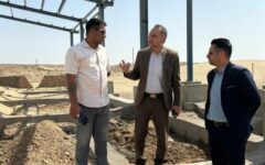 عملیات اجرایی سالن ورزشی کهک پس از ۴ سال بلاتکلیفی آغاز شد