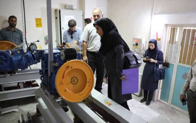 خط‌ونشان استاندارد هرمزگان در میناب/آسانسورهای پرتردد زیر ذره‌بین رفت