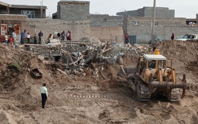 آزادسازی بستر رودخانه مردق در ملکان