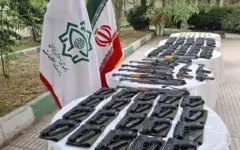 بازداشت ۲ عضو تیم قاچاق سلاح جنگی از اقلیم کردستان برای عملیات‌های تروریستی و ضبط ۱۰۹ قبضه سلاح جنگی