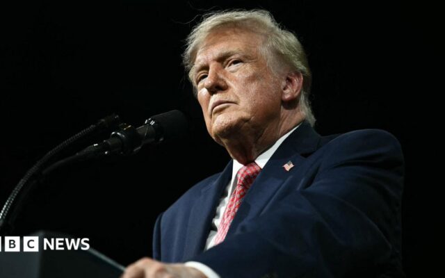 Trump ordered to answer questions under oath in BBC lawsuit
