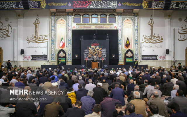 عزاداری فاطمیه اول در حرم حضرت معصومه(س) برگزار می‌شود