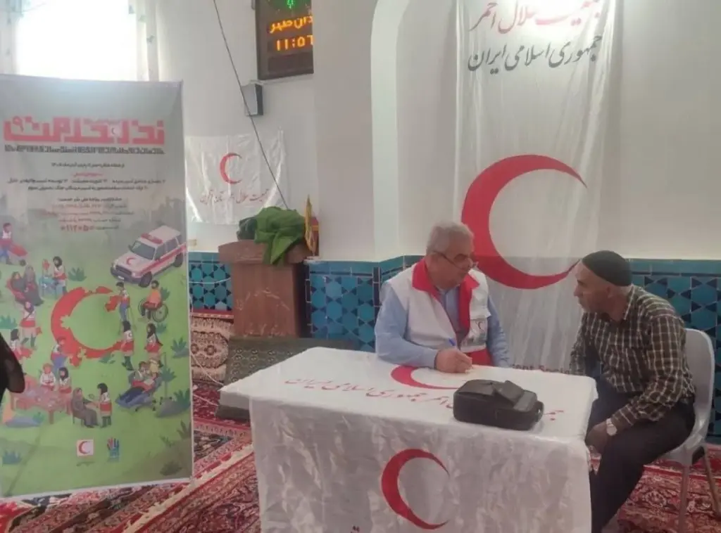 بهره‌مندی بیش از ۳۴۰۰ نفر از خدمات داوطلبانه هلال‌احمر قزوین/ اجرای ۹ کاروان سلامت در مناطق محروم