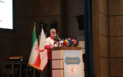 معتمدیان: میانگین زمان امدادرسانی هلال‌احمر پس از حملات دشمن در تهران ۴ دقیقه بود