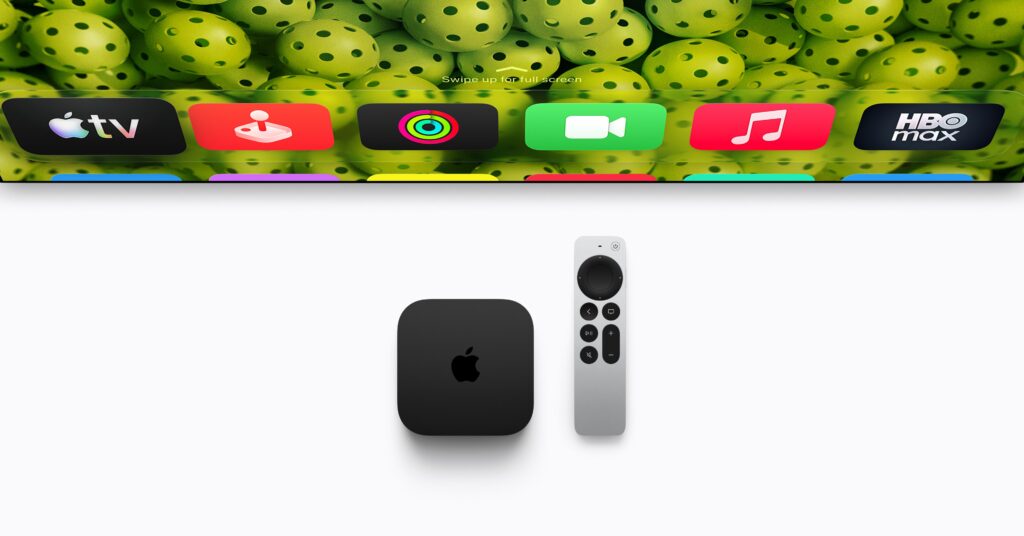 The new Apple TV 4K has built-in microphones so you can talk to Siri AI