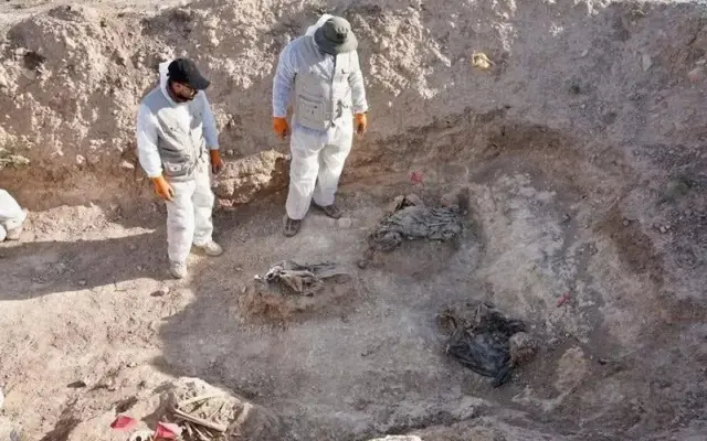 کشف بقایای اجساد ۴۸ نفر در یک گور دسته جمعی در شمال عراق